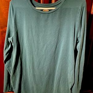 Maternity Long Sleeve Crew Neck Tee